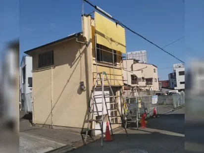 大阪府岸和田市｜店舗テント撤去