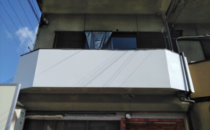 京都府京都市山科区｜壁面看板白戻し