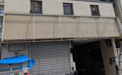 大阪府大阪市西淀川区大和田｜店舗テント撤去